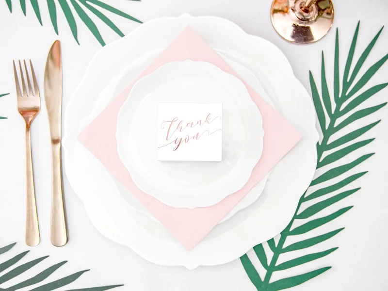 Partydeco 10 Boîtes Cadeaux Merci Or Rose 5 Partydeco 10 Boîtes Cadeaux Merci Or Rose – Image 3