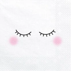 Partydeco 20 Serviettes Doux 33cm