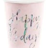 Partydeco 6 Gobelets Anniversaire 220 Ml 2 Partydeco 6 Gobelets Anniversaire 220 Ml -Partydeco Shop 6 pink birthday pappbecher 220ml 1 1280x1280