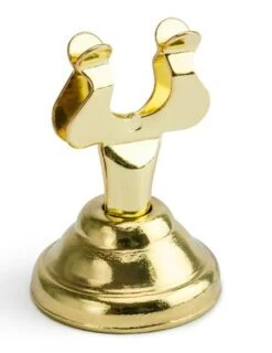 Partydeco Porte-cartes Delphi Doré 4cm