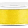 Partydeco Ruban Satin Jaune 12mm X 25m -Partydeco Shop sonnengelbes satin geschenkband 25m 1 1280x1280