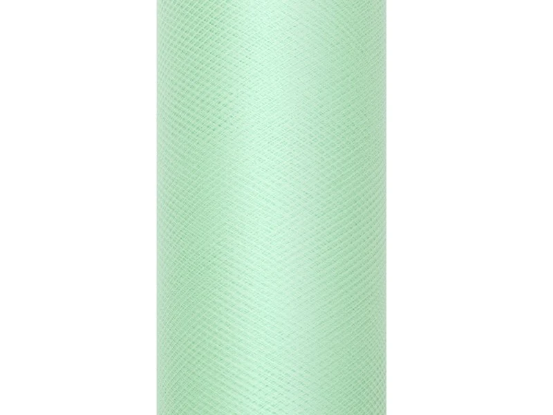 Partydeco Tissu Tulle Luna Menthe 9m X 30cm 3 Partydeco Tissu Tulle Luna Menthe 9m X 30cm