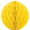 Partydeco Boule Nid D'abeille Lumina Jaune 40cm -Partydeco Shop wabenball lumina gelb 40cm 1 1280x1280